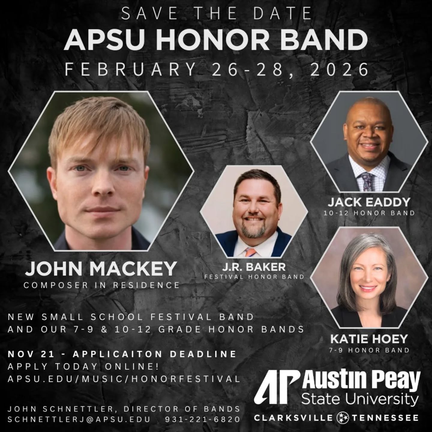 APSU Honor Band Festival 2026